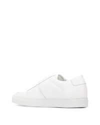 weiße verzierte niedrige Sneakers von Common Projects