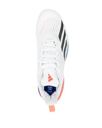 weiße verzierte niedrige Sneakers von adidas Tennis