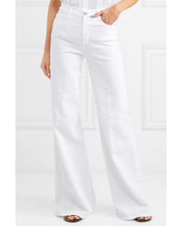 weiße weite Hose aus Jeans von Frame