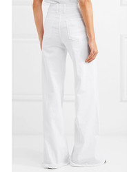 weiße weite Hose aus Jeans von Frame