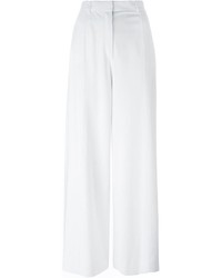 weiße weite Hose aus Seide von Givenchy