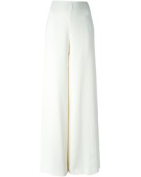 weiße weite Hose aus Seide von Ralph Lauren