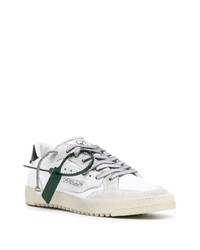 weiße Wildleder niedrige Sneakers von Off-White