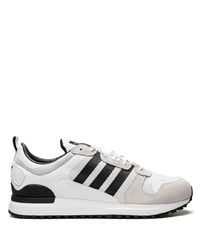 weiße Wildleder niedrige Sneakers von adidas