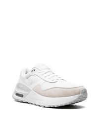 weiße Wildleder niedrige Sneakers von Nike