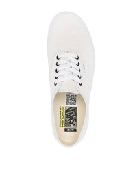 weiße Wildleder niedrige Sneakers von Vans