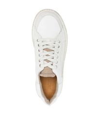 weiße Wildleder niedrige Sneakers von Jacquemus