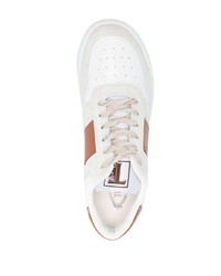 weiße Wildleder niedrige Sneakers von Tod's