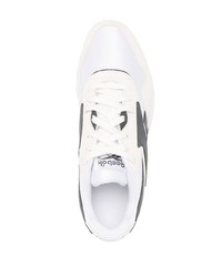 weiße Wildleder niedrige Sneakers von Reebok