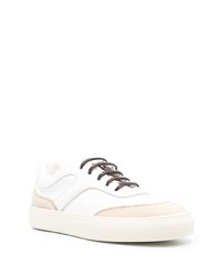 weiße Wildleder niedrige Sneakers von Tod's