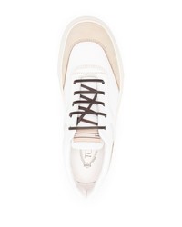 weiße Wildleder niedrige Sneakers von Tod's