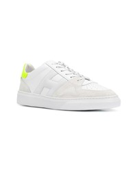 weiße Wildleder niedrige Sneakers von Hogan