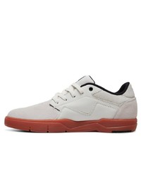 weiße Wildleder niedrige Sneakers von DC Shoes