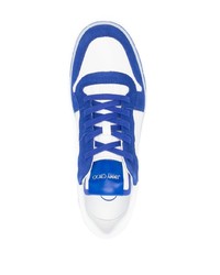 weiße Wildleder niedrige Sneakers von Jimmy Choo