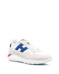 weiße Wildleder niedrige Sneakers von Hogan