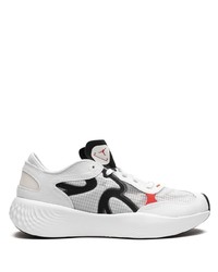 weiße Wildleder niedrige Sneakers von Jordan