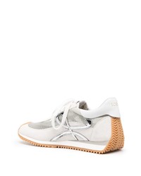 weiße Wildleder niedrige Sneakers von Loewe