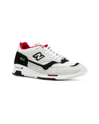 weiße Wildleder niedrige Sneakers von New Balance