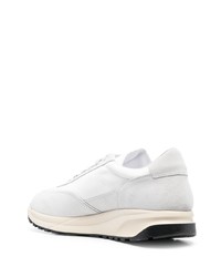 weiße Wildleder niedrige Sneakers von Common Projects