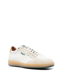 weiße Wildleder niedrige Sneakers von Blauer