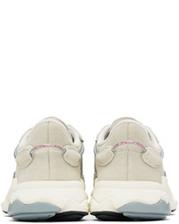 weiße Wildleder niedrige Sneakers von adidas Originals