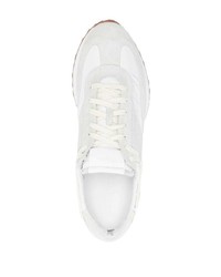 weiße Wildleder niedrige Sneakers von Rhude