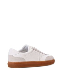 weiße Wildleder niedrige Sneakers von Ted Baker