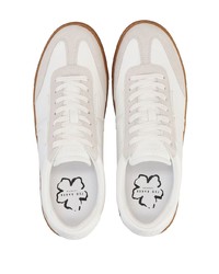 weiße Wildleder niedrige Sneakers von Ted Baker