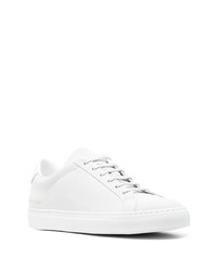 weiße Wildleder niedrige Sneakers von Common Projects