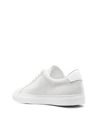 weiße Wildleder niedrige Sneakers von Common Projects