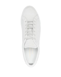 weiße Wildleder niedrige Sneakers von Common Projects