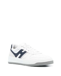 weiße Wildleder niedrige Sneakers von Hogan