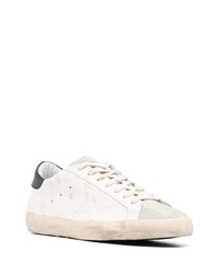 weiße Wildleder niedrige Sneakers von Golden Goose