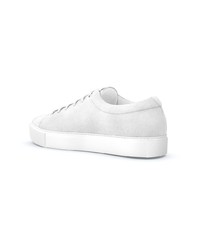 weiße Wildleder niedrige Sneakers von Swear