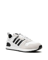 weiße Wildleder niedrige Sneakers von adidas