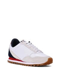 weiße Wildleder Sportschuhe von Tommy Hilfiger