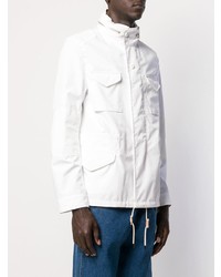 weiße Windjacke von Junya Watanabe MAN