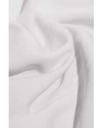 weiße Wollschlaghose von Alexander McQueen