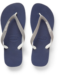 weiße Zehensandalen von Havaianas