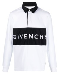 weißer bedruckter Polo Pullover von Givenchy