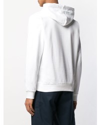 weißer bedruckter Pullover mit einem Kapuze von Kenzo