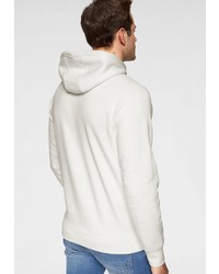 weißer bedruckter Pullover mit einem Kapuze von Tommy Hilfiger