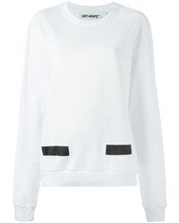 weißer bedruckter Pullover von Off-White