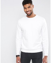 weißer bedruckter Pullover von Asos