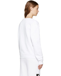 weißer bedruckter Pullover von Off-White