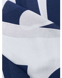 weißer bedruckter Schal von Moschino