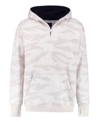 weißer Camouflage Pullover mit einem Kapuze von Cayler & Sons