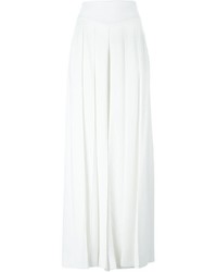 weißer Maxirock mit Falten von Givenchy