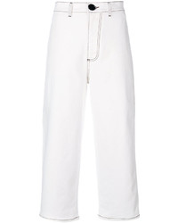 weißer Hosenrock aus Jeans von Marni
