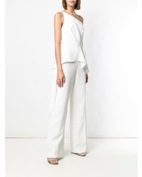 weißer Jumpsuit von Roland Mouret